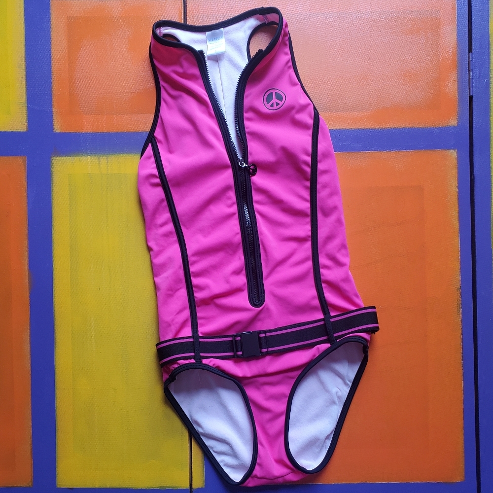 Venus Swim Suit w/ Peace Sign